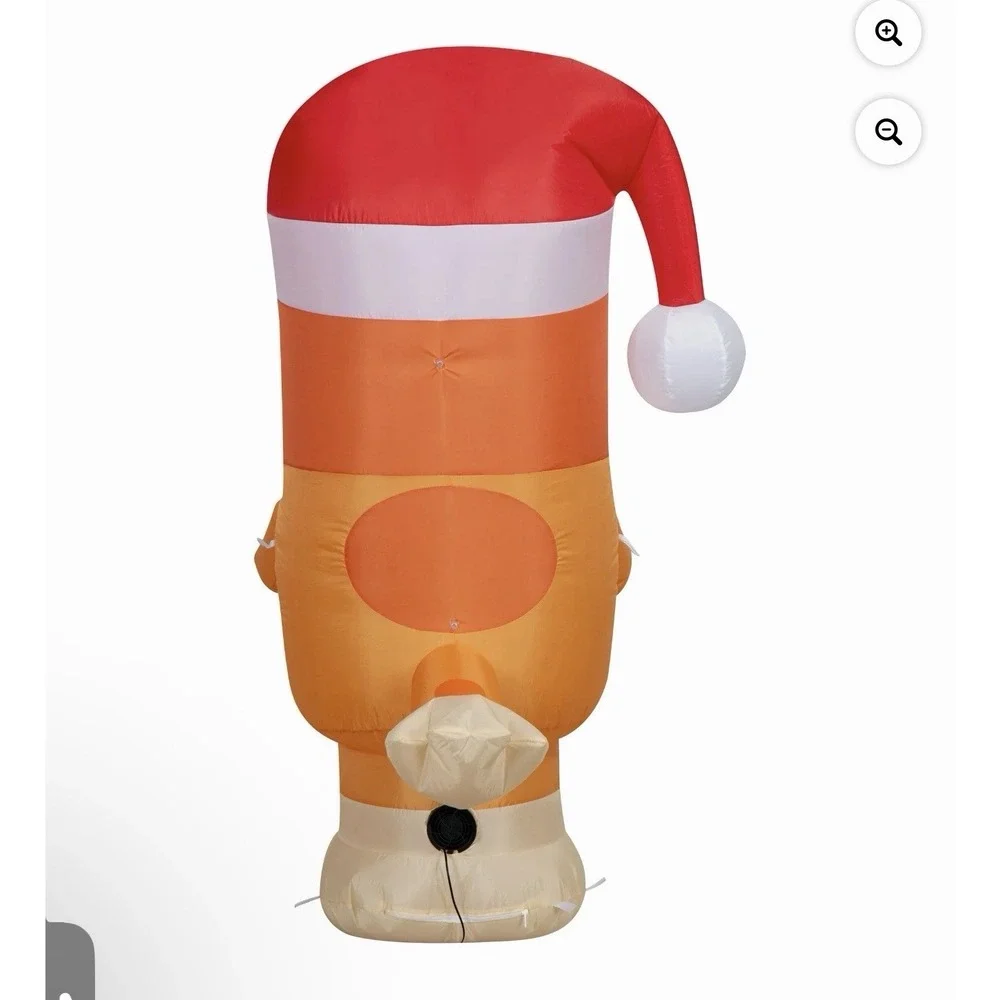 Gemmy Bingo Christmas Inflatable 5 FT Lighted Holiday Decor Outdoor/Indoor Bluey